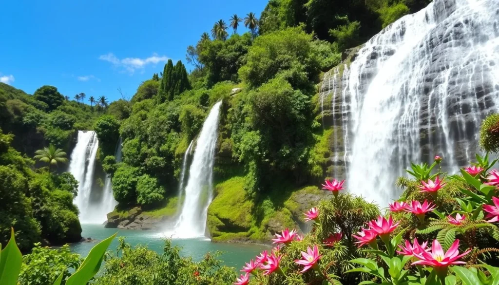 Image of Carbet Falls in Guadeloupe
