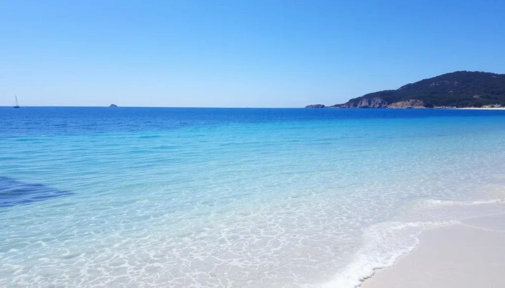 Image of Carlisle Bay with its calm, crystal-clear waters and soft white sand