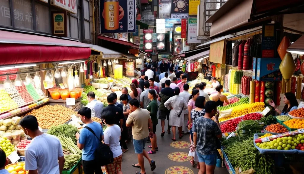 Image of City Market's bustling atmosphere