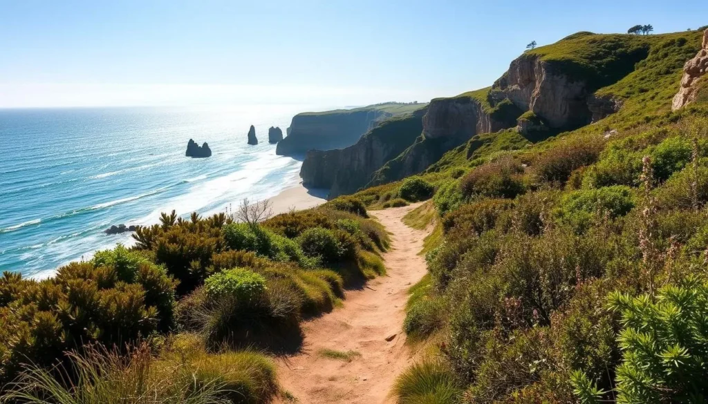 Image of Coastal Trail leading to Enderts Beach