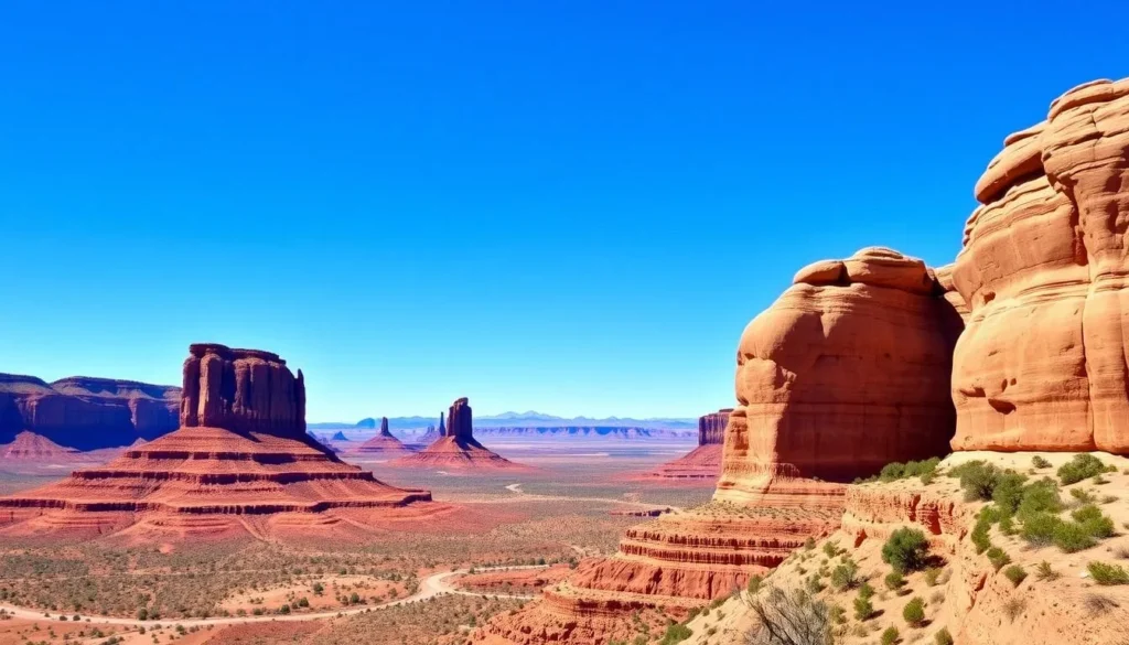 Image of Colorado National Monument's scenic landscape Image of Colorado National Monument's scenic landscape