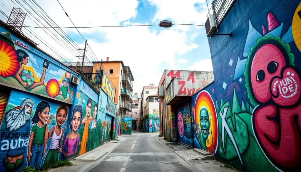 Image of Comuna 13 street art