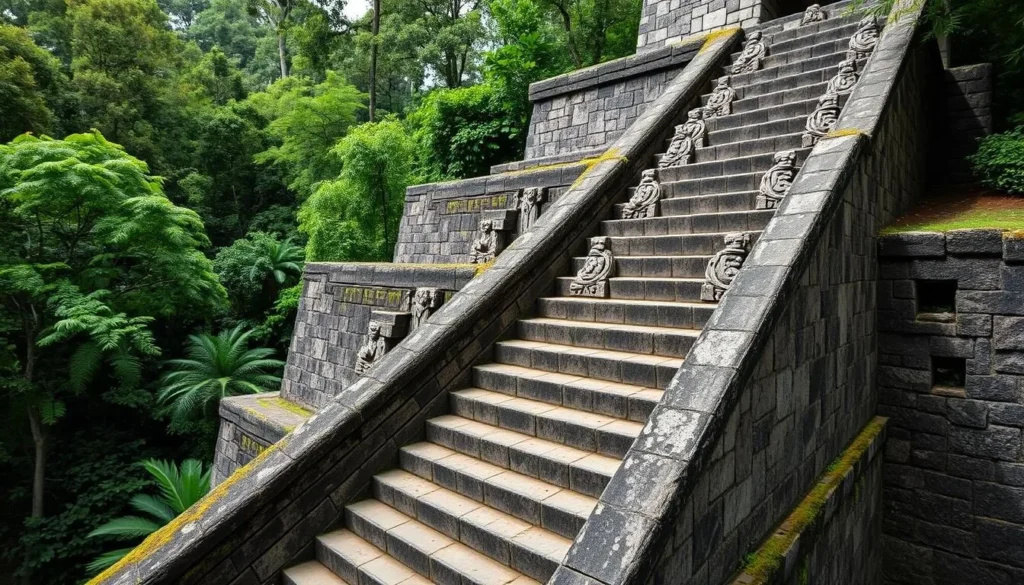Image of Copán Ruinas hieroglyphic stairway