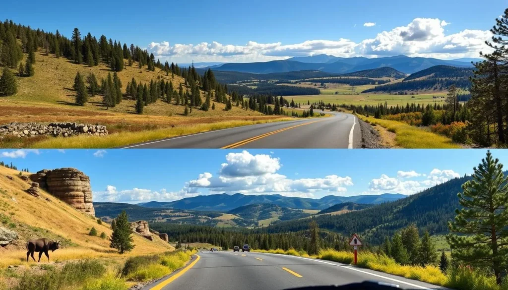 Image of Custer State Park's scenic drives and wildlife