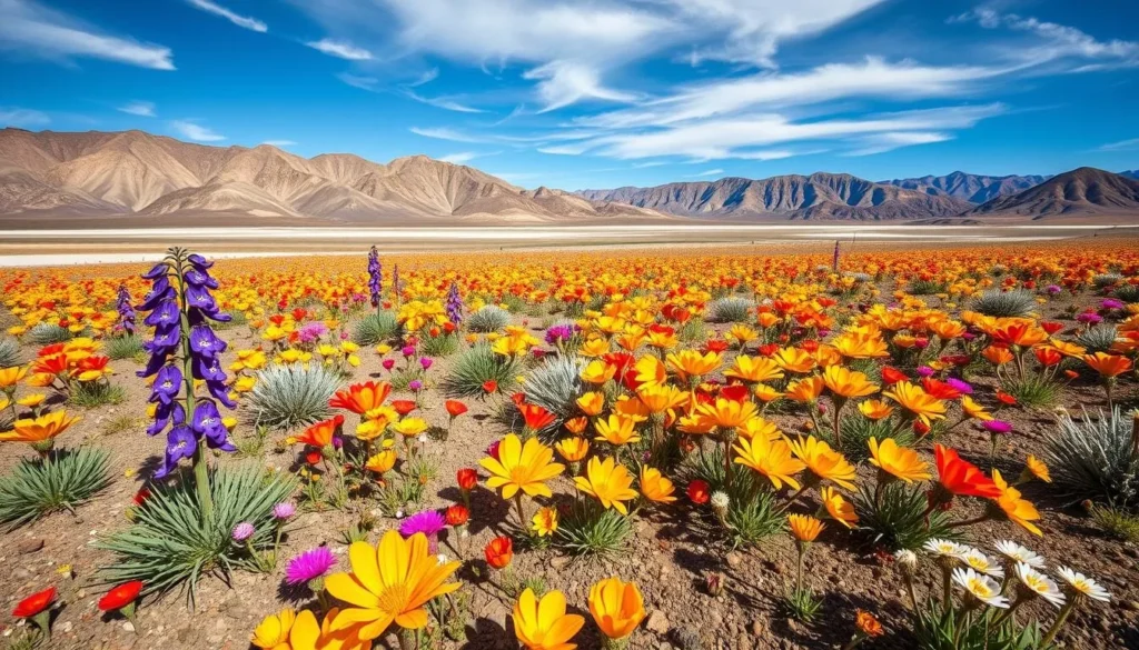 Image of Death Valley wildflowers in bloom