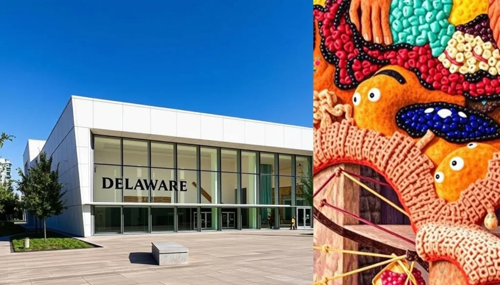 Image of Delaware Art Museum's exterior or a notable artwork
