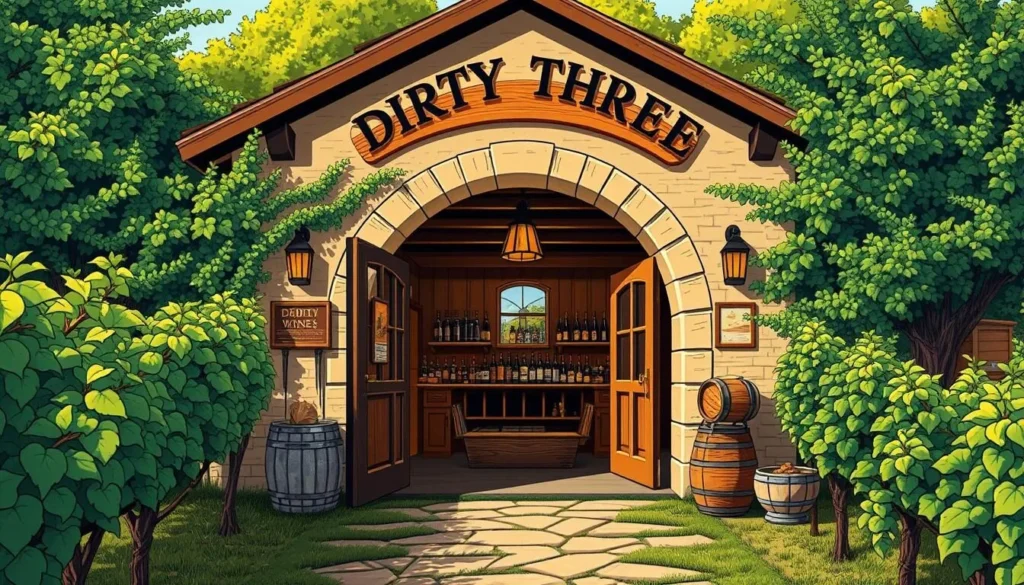 Image of Dirty Three Wines cellar door