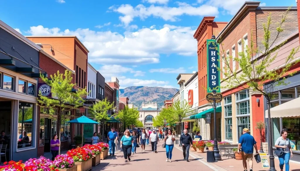 Image of Downtown Grand Junction's Main Street Image of Downtown Grand Junction's Main Street