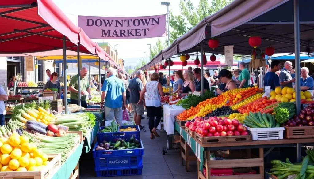 Image of Downtown Stockton Farmers Market produce