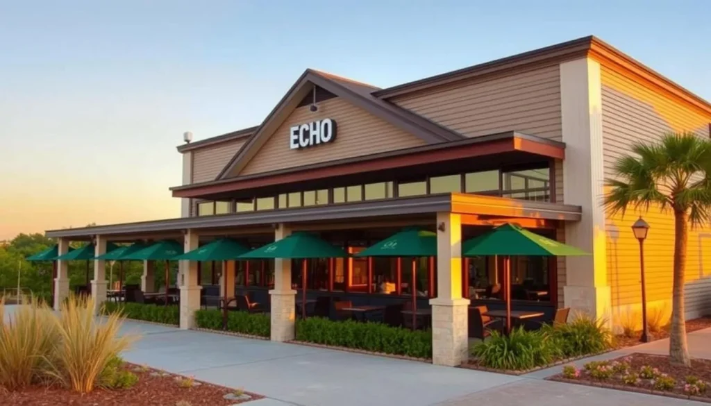 Image of ECHO St. Simons restaurant exterior