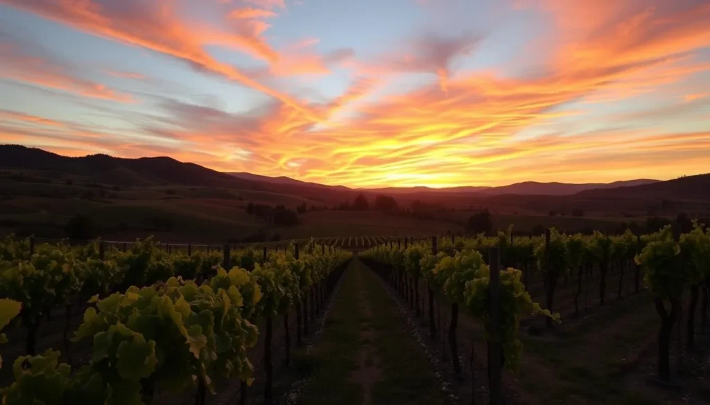 Image of Edna Valley vineyards Image of Edna Valley vineyards