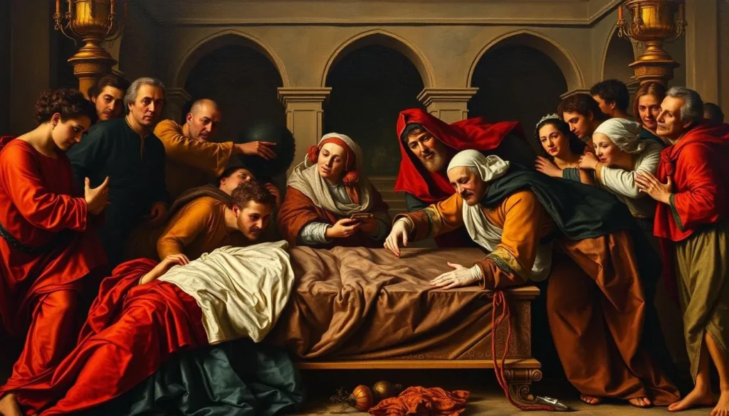 Image of El Greco's "The Burial of the Count of Orgaz"