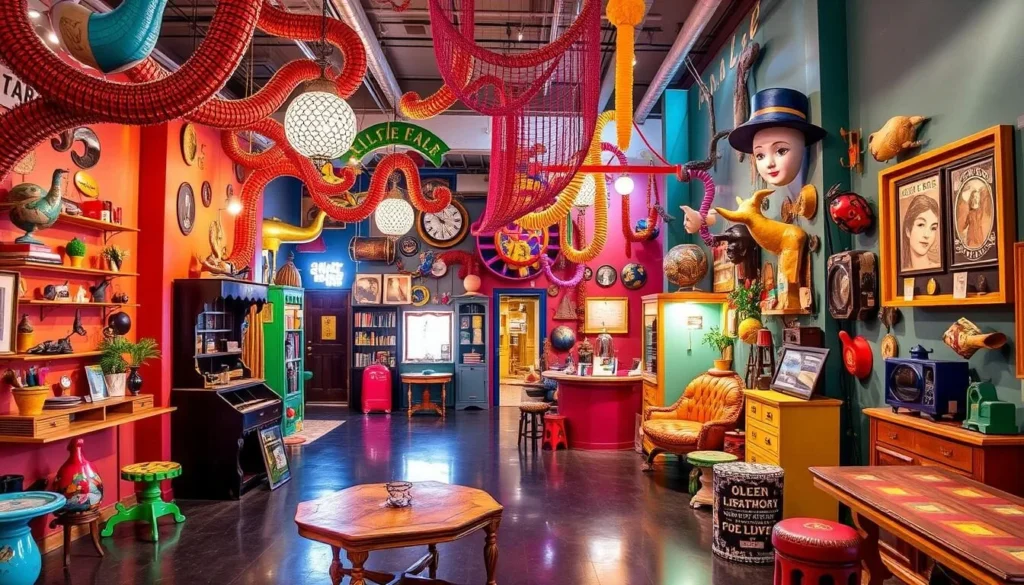 Image of Elsewhere Museum's quirky installations