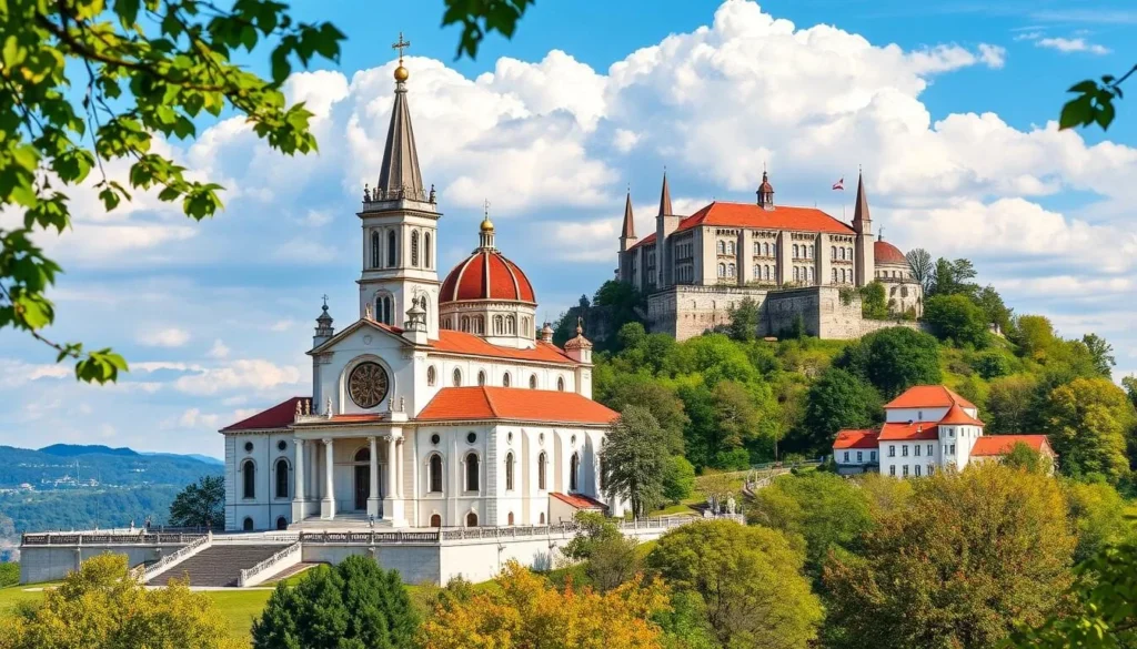 Image of Esztergom Basilica and Castle Hill