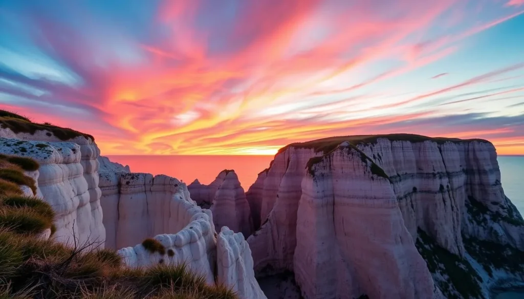 Image of Étretat's alabaster cliffs