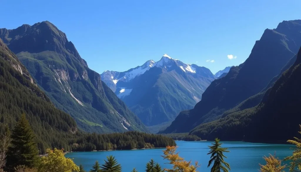 Image of Fiordland National Park's majestic landscape
