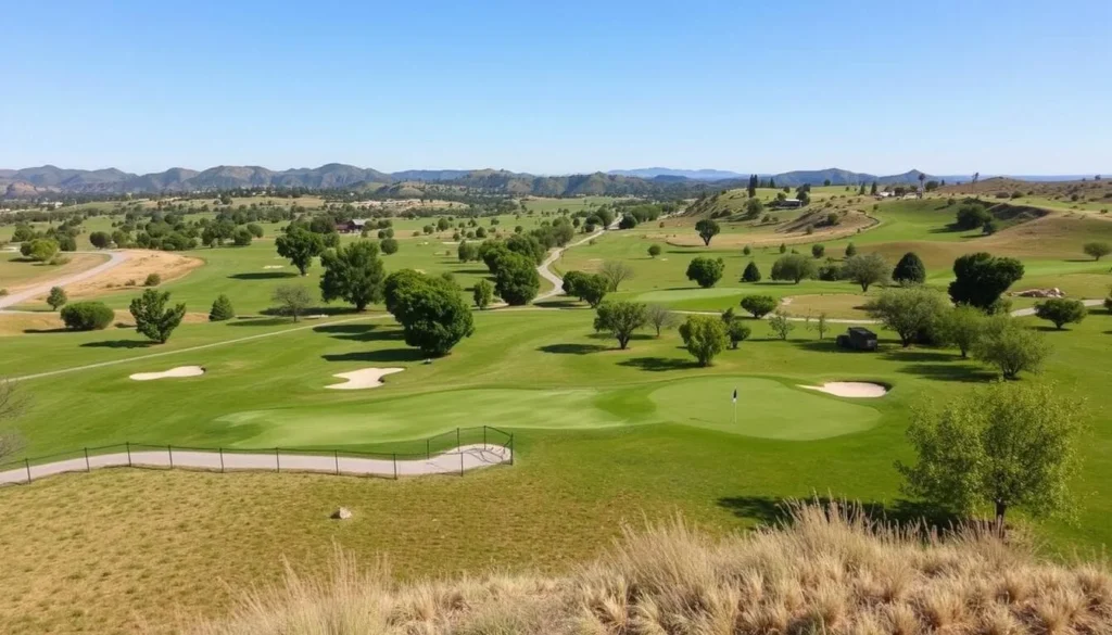 Image of Firewheel Golf Park's scenic golf courses
