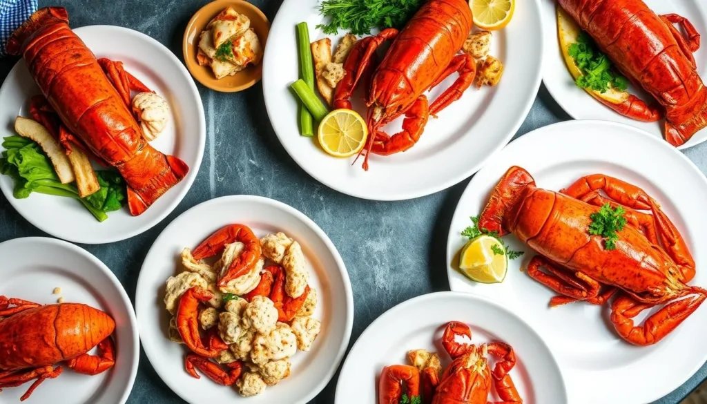 Image of Five Islands Lobster Company's lobster dishes
