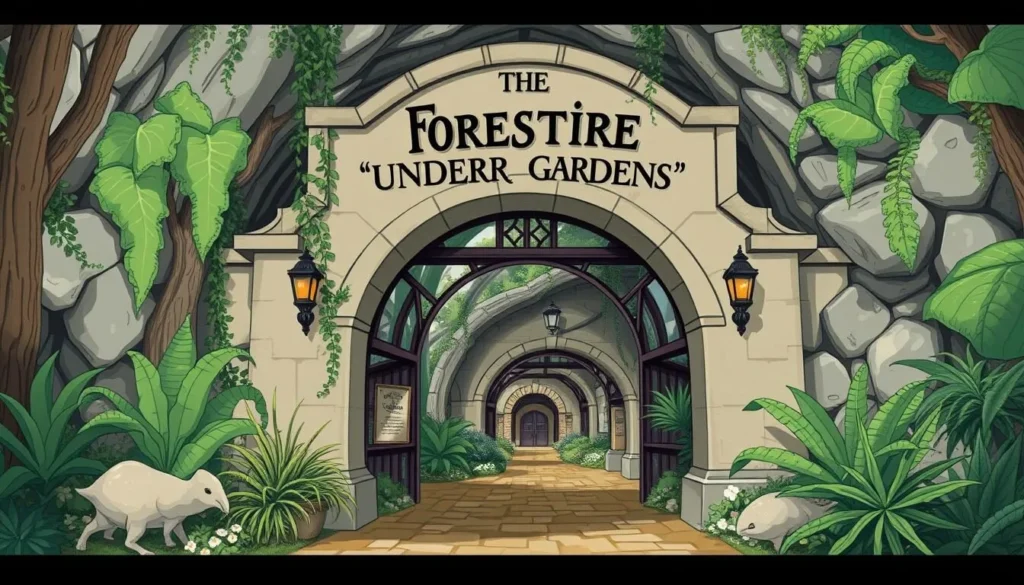 Image of Forestiere Underground Gardens entrance