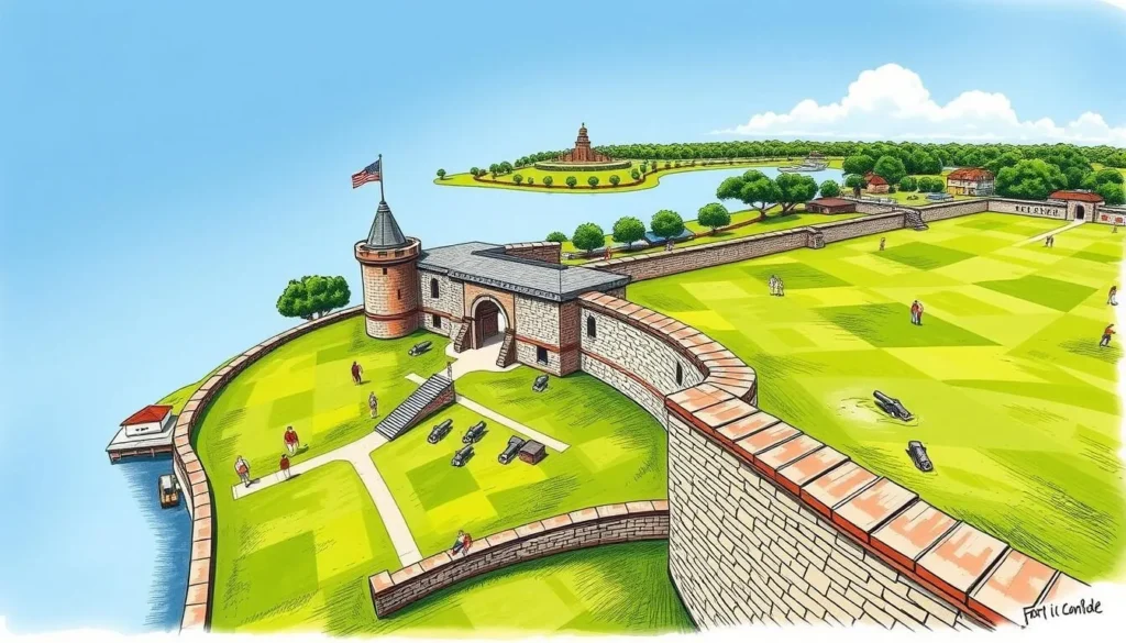 Image of Fort Condé, Mobile Alabama