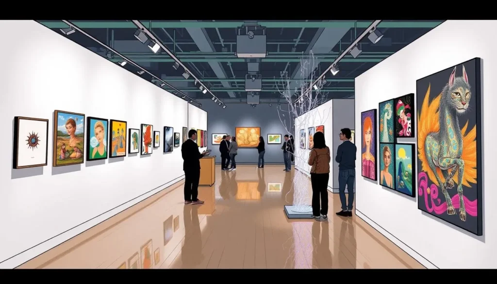 Image of GreenHill Center's latest exhibition