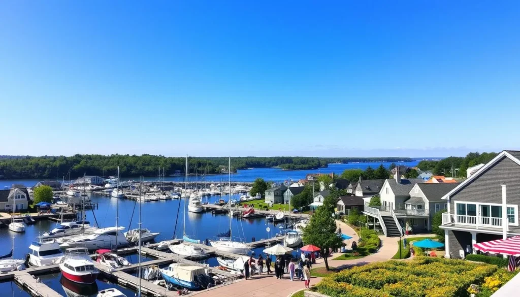 Image of Greenport Village waterfront