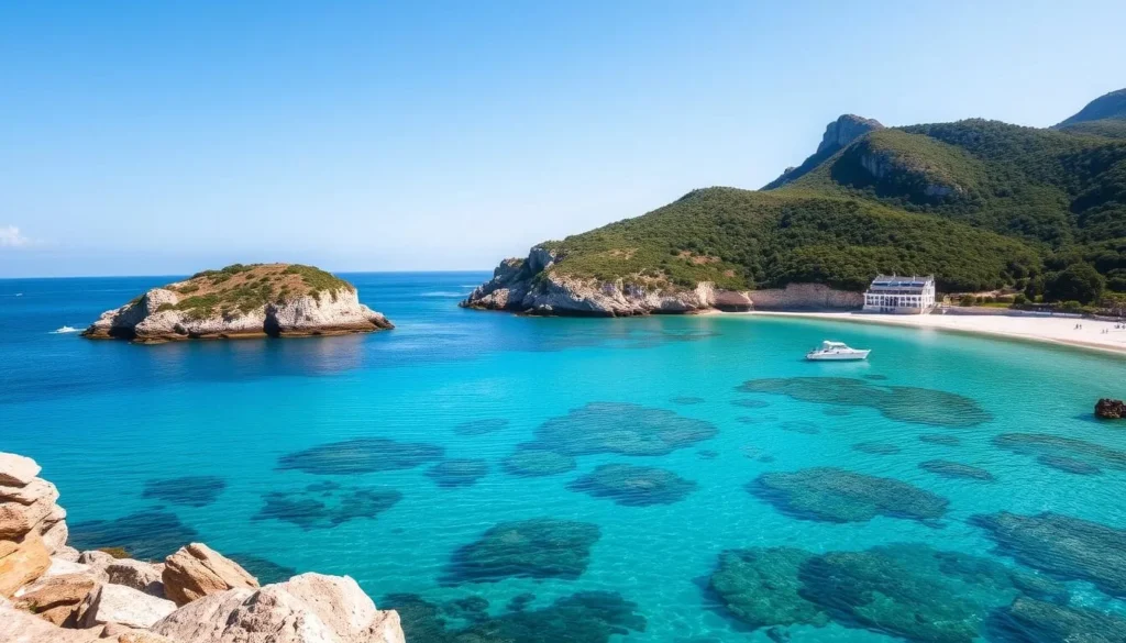 Image of Grote Knip and Kleine Knip beaches with their crystal-clear waters