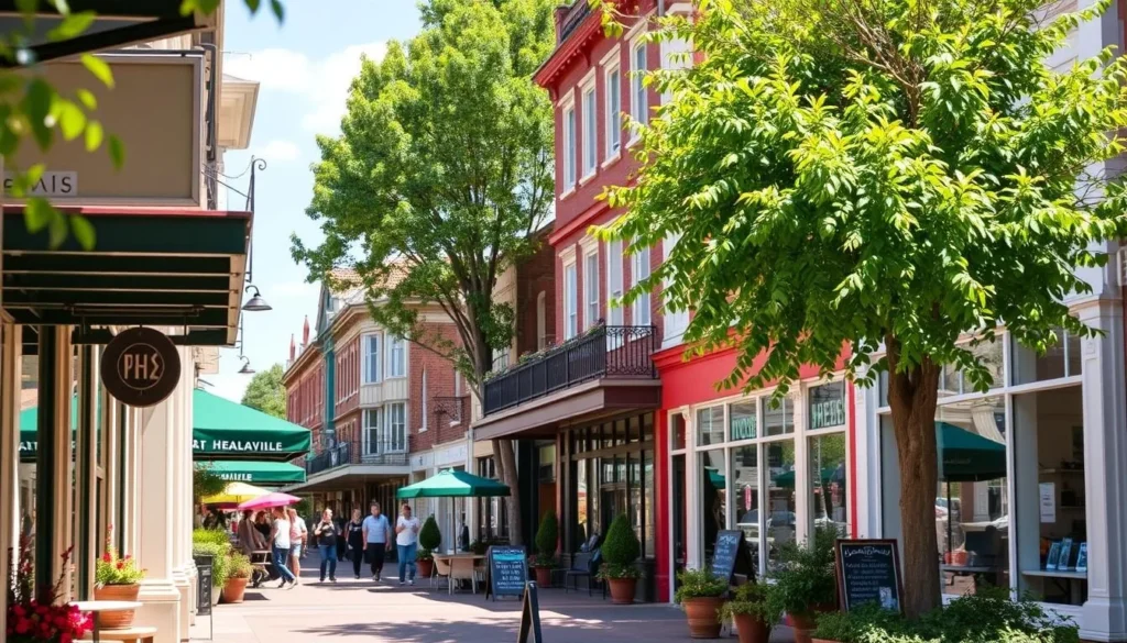 Image of Healesville main street