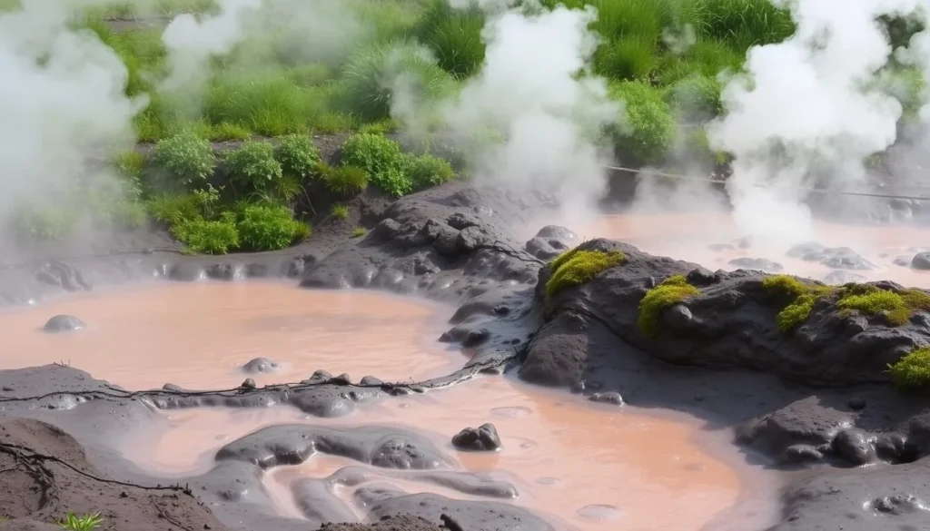 Image of Hell's Gate Geothermal Park's mud spa