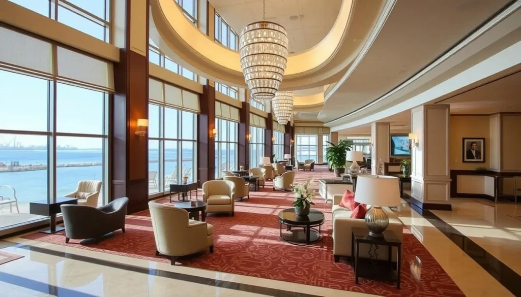 Image of Hilton Bayfront's lobby or bay views