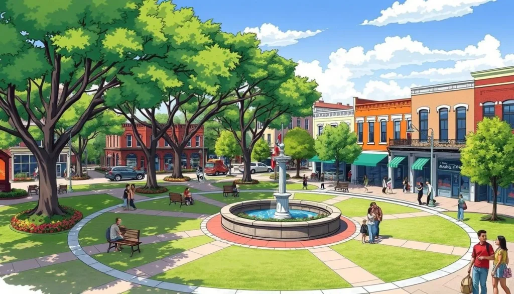 Image of Historic Downtown Sebring's Circle Park