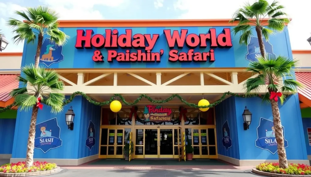Image of Holiday World & Splashin' Safari main entrance