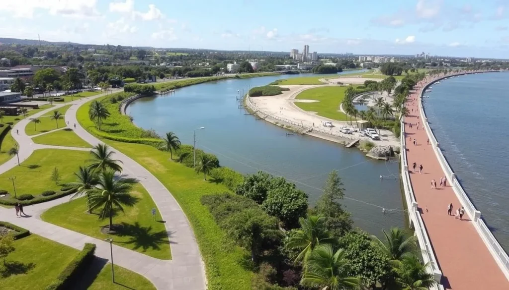 Image of Iloilo River Esplanade walkway