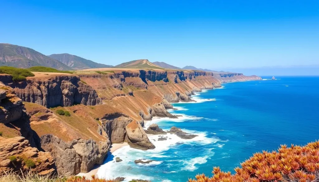 Image of Jeju Island's scenic coastline