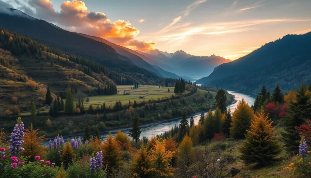 Image of Jigme Dorji National Park landscape