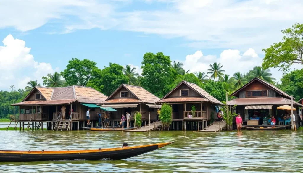 Image of Kampong Ayer water village