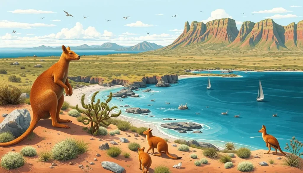 Image of Kangaroo Island's diverse wildlife and landscapes