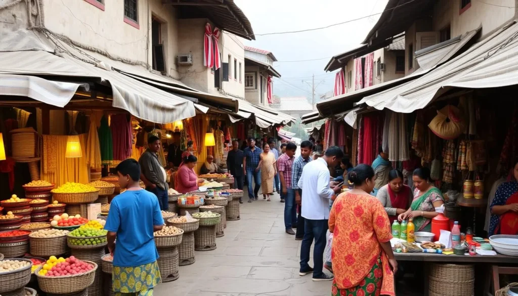 Image of Kankan's historical market scene