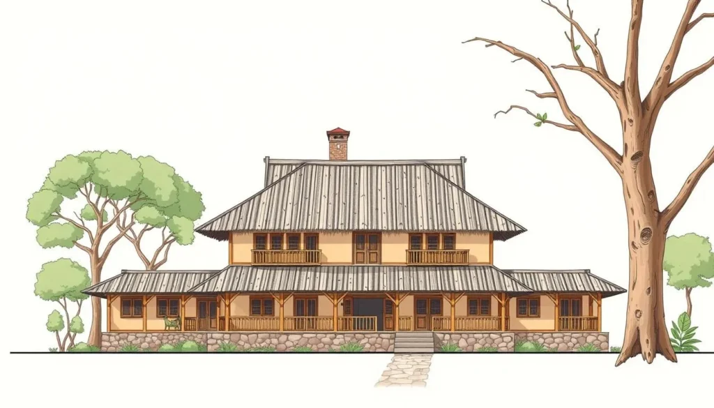 Image of Kikuya Residence's traditional architecture