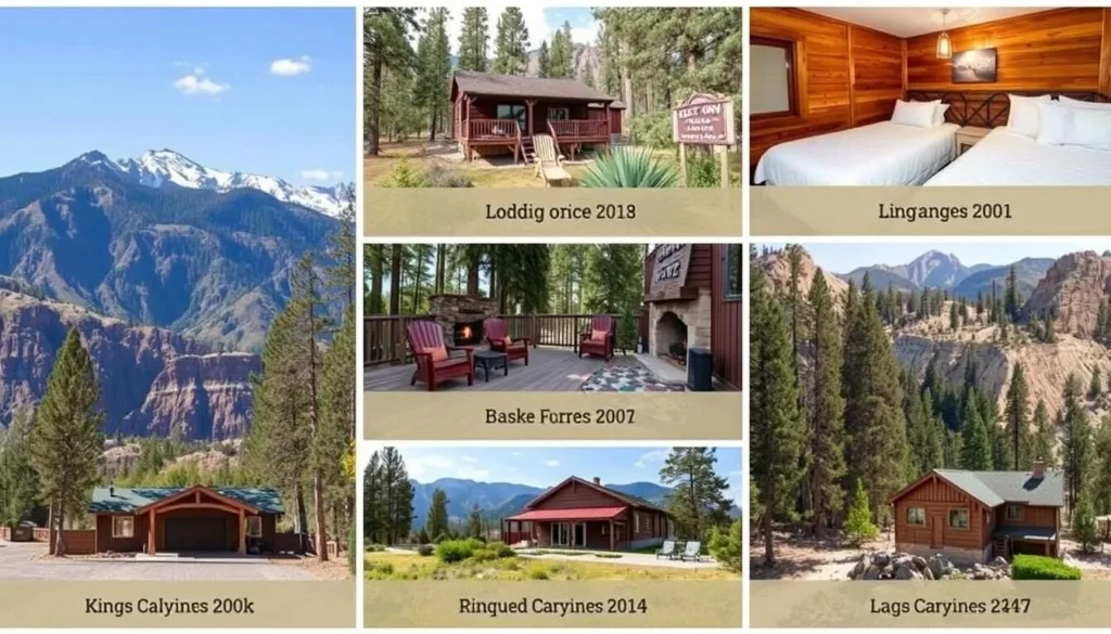 Image of Kings Canyon National Park lodging options