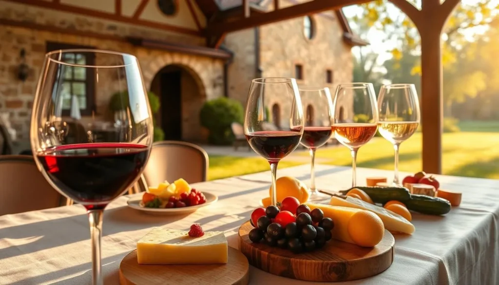 Image of Krimulda Manor's wine tasting