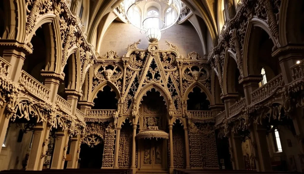 Image of Kutná Hora's Bone Church interior