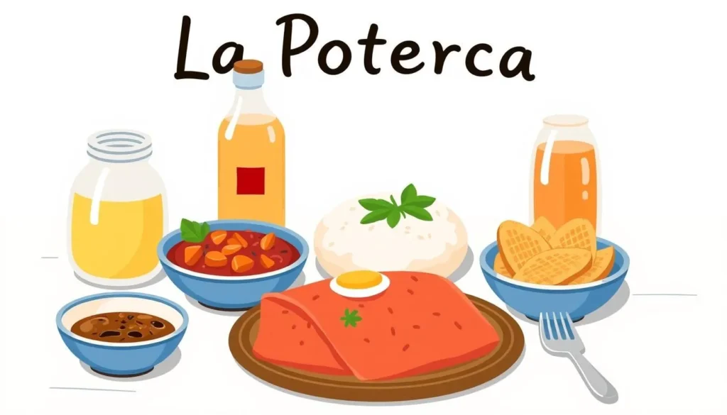 Image of La Potoroca's traditional Puerto Rican breakfast