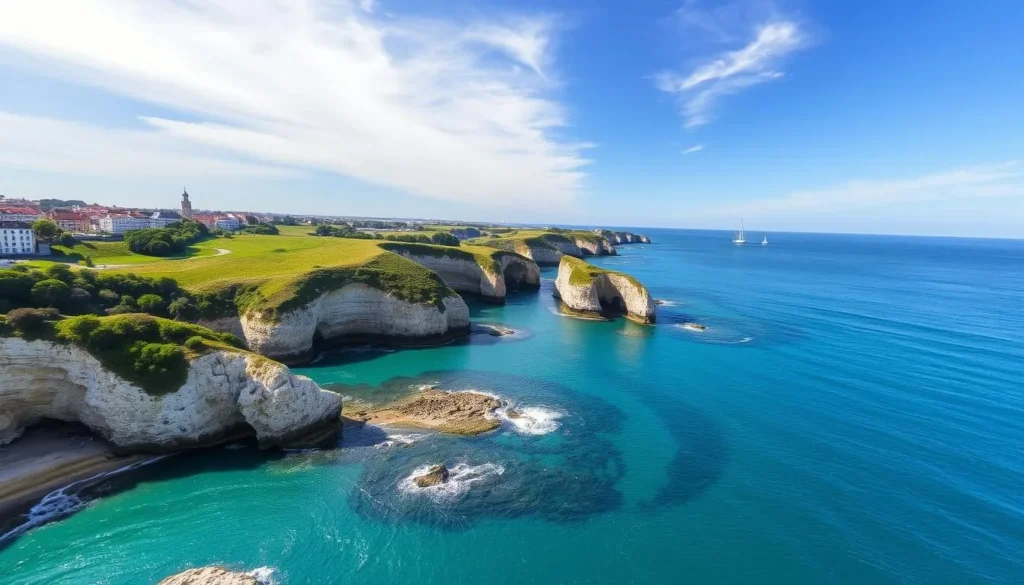 Image of La Rochelle's scenic coastline
