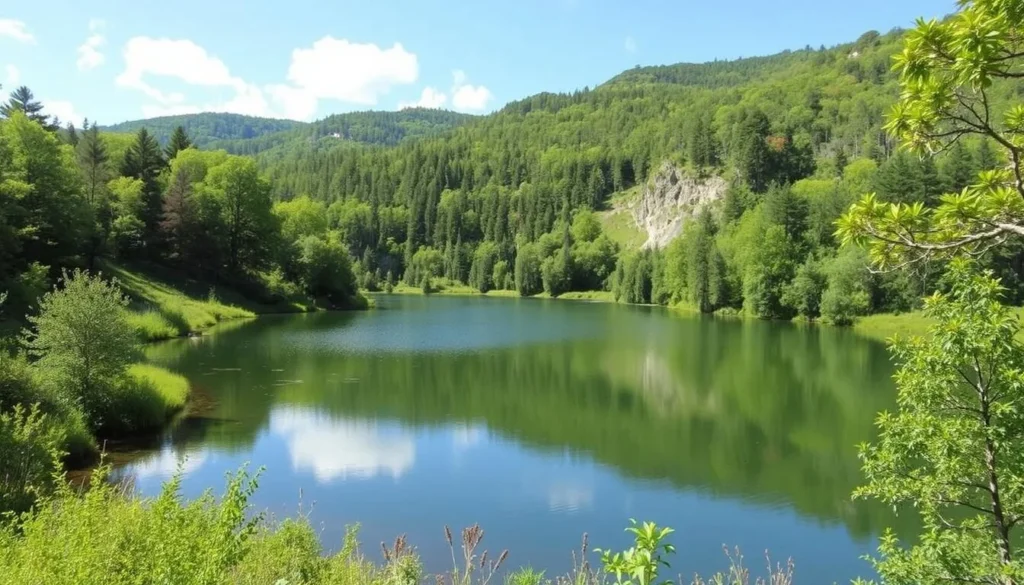 Image of Lake Malone State Park with a serene lake and lush greenery