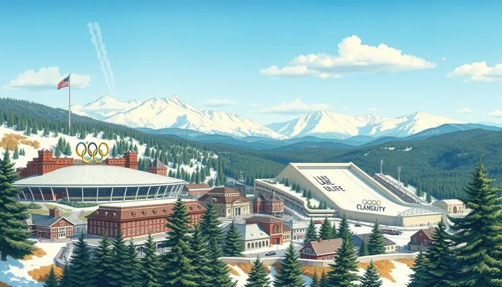 Image of Lake Placid Olympic sites
