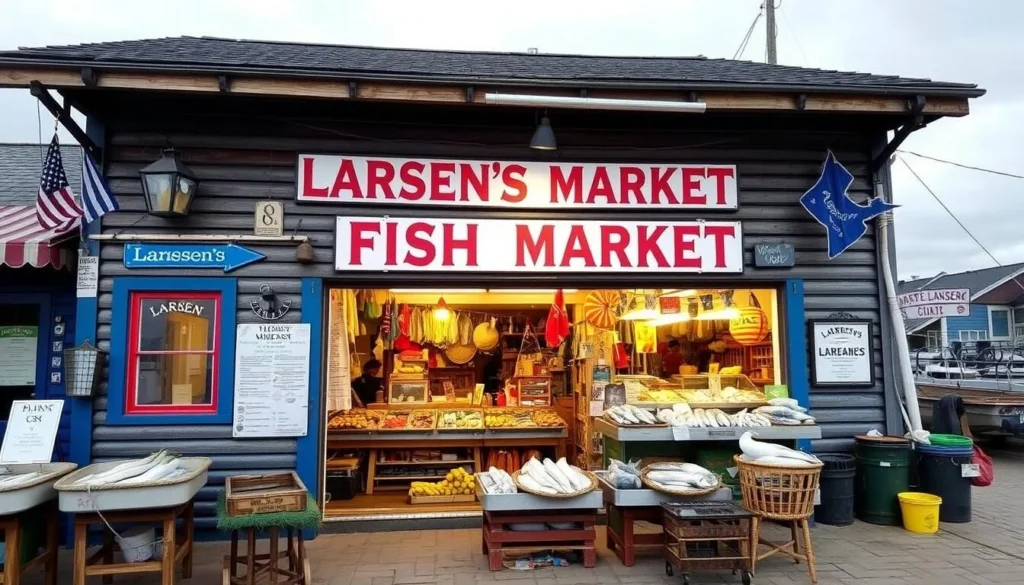 Image of Larsen's Fish Market in Menemsha