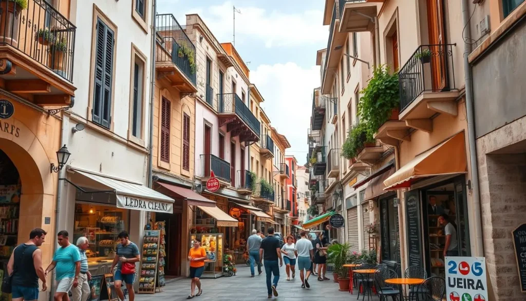 Image of Ledra Street in Nicosia's Old Town Image of Ledra Street in Nicosia's Old Town