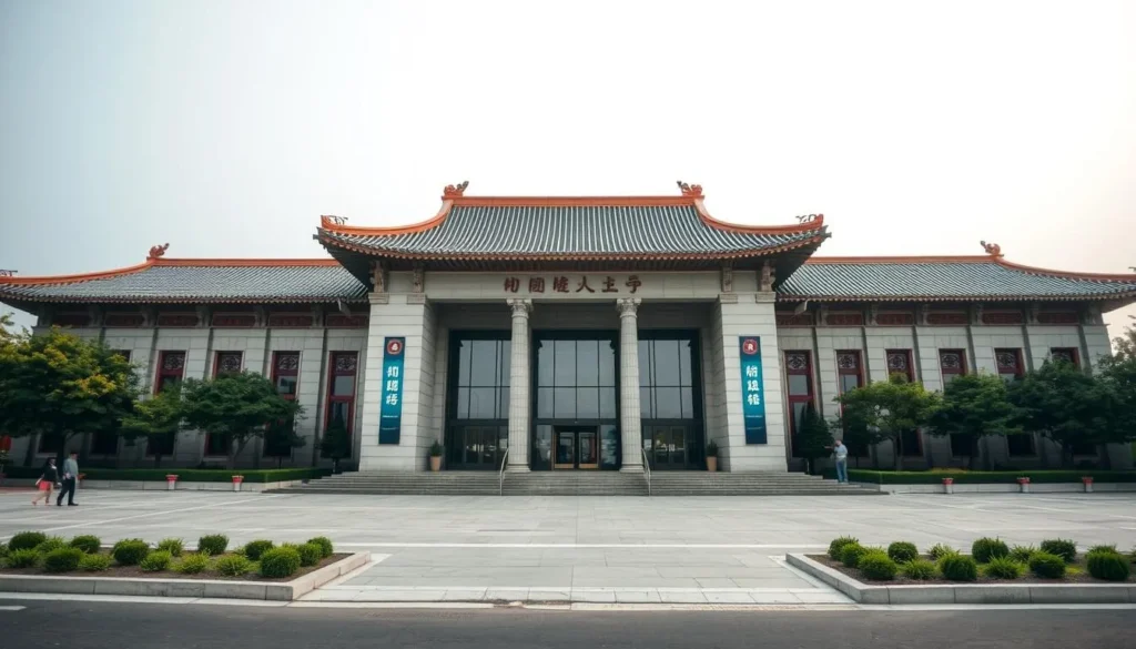 Image of Liaoning Provincial Museum's grand entrance