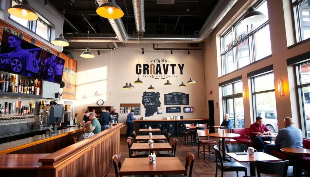 Image of Liquid Gravity brewery taproom Image of Liquid Gravity brewery taproom